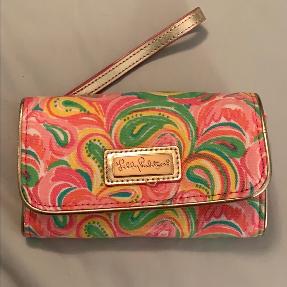 Lilly Pultizer Wristlet